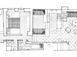 Modern living room by VITTORIO GARATTI ARCHITETTO Modern