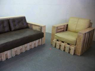 Sillas y Sillones, Ape Muebles Ape Muebles Nowoczesny salon