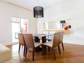 Casa Residencial SP, Danielle Tassi Arquitetura e Interiores Danielle Tassi Arquitetura e Interiores Modern dining room