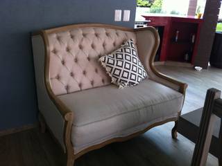 IDEAR INTERIORISMO Living room Solid Wood Beige