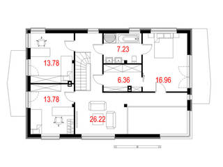 Projekty domów - House 10, Majchrzak Pracownia Projektowa Majchrzak Pracownia Projektowa