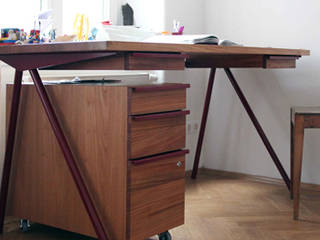 Schreibtische, Möbelwerkstatt Cadot Möbelwerkstatt Cadot Moderne Arbeitszimmer