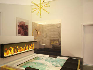 Casa Barajas, Rotoarquitectura Rotoarquitectura Modern style bedroom