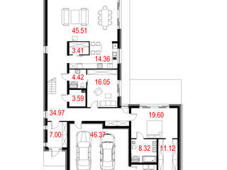 Projekty domów - House 19, Majchrzak Pracownia Projektowa Majchrzak Pracownia Projektowa