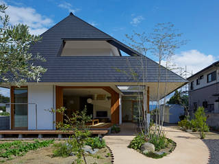 岩宿の家, arc-d arc-d Casas estilo moderno: ideas, arquitectura e imágenes