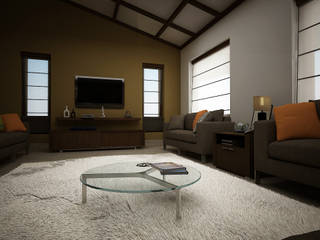 Rafiq Residence, dd Architects dd Architects Modern living room