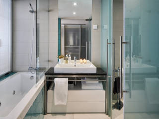 Apartamento Cascais Casas de banho modernas por Silvia Costa | Arquitectura de Interiores Moderno