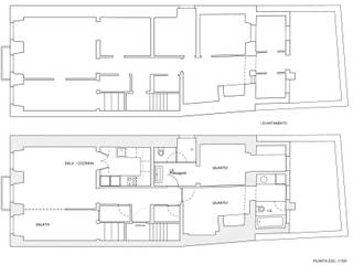 Remodelação de apartamento na Rua do Paraíso em Lisboa , António Alfarroba António Alfarroba