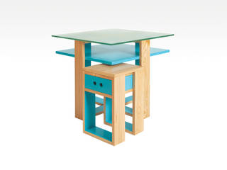 Mesa de centro Cruzeta, Farpa Farpa Minimalist living room Solid Wood Multicolored