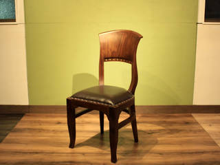 CHAIR 【Teak】, najam najam Azjatycka jadalnia Drewno O efekcie drewna