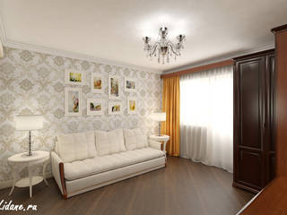 Семейные апартаменты. Москва, Lidiya Goncharuk Lidiya Goncharuk Living room