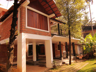 Meera & Dinesh Residence , dd Architects dd Architects Casas rústicas