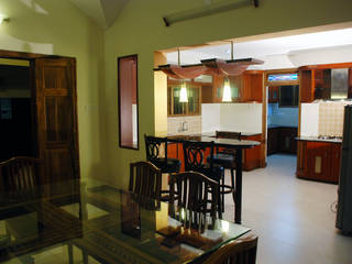 Krishnakumar Residence Interiors, dd Architects dd Architects Classic style dining room