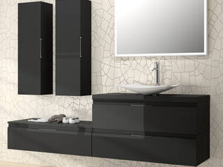 Cambiar y reformar el baño, Azulejos Peña s.l. Azulejos Peña s.l. Minimalist style bathroom Wood Wood effect