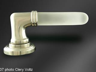 Alberto Colors door handle Collection, Les Verreries de Bréhat Les Verreries de Bréhat Modern style doors Glass