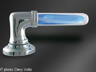 Alberto Thalasso Collection door handle, Les Verreries de Bréhat Les Verreries de Bréhat Modern style doors Glass