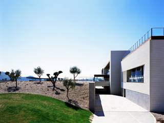 Hotel y casa club Campo de Golf El Encín, Herrero/Arquitectos Herrero/Arquitectos Casas de estilo moderno