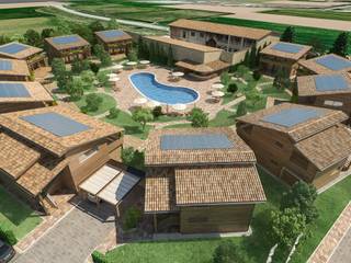 Project of parcelling out, studiosagitair studiosagitair Mediterranean style houses