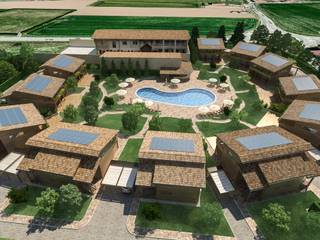 Project of parcelling out, studiosagitair studiosagitair Mediterranean style houses