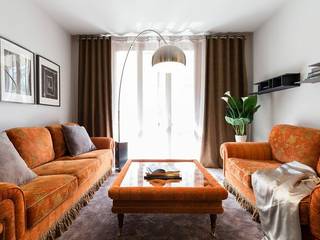 Ristrutturazione appartamento, DemianStagingDesign DemianStagingDesign Klassische Wohnzimmer