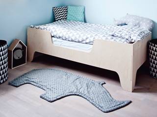 Déco bleue, Handmade of Passion Handmade of Passion Nursery/kid's roomBeds & cribs Plywood Blue