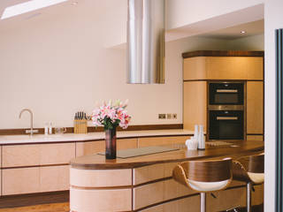 Art Deco Kitchen, Dovetailors Limited Dovetailors Limited Кухня в стиле минимализм Дерево Эффект древесины