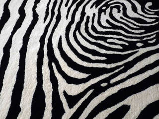 Tapis Zèbre, Leone edition Leone edition Walls & flooringCarpets & rugs Wool Black