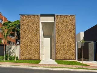 loja TETUM, BAMBU CARBONO ZERO BAMBU CARBONO ZERO Pasillos, vestíbulos y escaleras modernos Bambú Verde