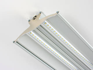 Plafoniera Lineare 150 cm Mono 24 W 2.300 Lumen, EcoEasyLed.com EcoEasyLed.com Espaços comerciais Alumínio/Zinco