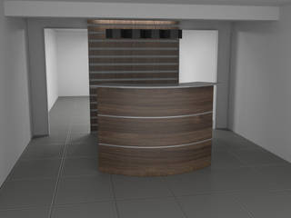Diseño de mobiliario para oficinas, Zono Interieur Zono Interieur Espacios comerciales Acabado en madera