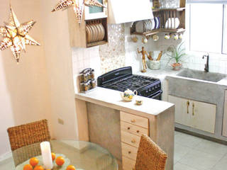 Increíbles Propuestas de Cocinas, Nomada Design Studio Nomada Design Studio Cozinhas mediterrâneas Madeira Efeito de madeira