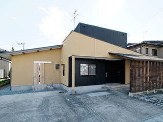 一本木の家（増築）, hoku archidesign株式会社 hoku archidesign株式会社 Casas modernas