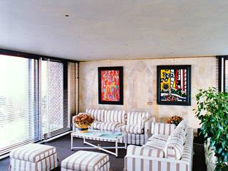 Appartement Paris 75116 :, ARC et SENS ARC et SENS Modern living room