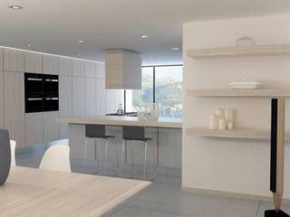 Vivienda Pto. Andratx, Lendworks Lendworks Cocinas de estilo moderno