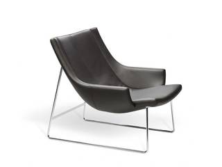 Relaxsessel Link Patchwork, Design Lounge Hinke Wien Design Lounge Hinke Wien Living room Leather Grey