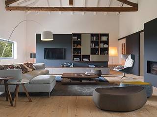 Cubus, Design Lounge Hinke Wien Design Lounge Hinke Wien Modern living room Wood Wood effect