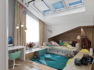 Современная детская, Solo Design Studio Solo Design Studio Minimalist nursery/kids room White