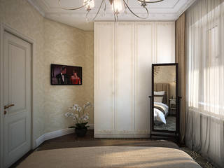Спальня для молодой девушки, Solo Design Studio Solo Design Studio Camera da letto in stile classico Beige