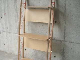 LADDER RACK - Double, abode Co., Ltd. abode Co., Ltd. Phòng khách phong cách tối giản