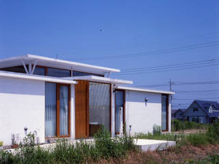 土の器：大網白里町の家, AIRアーキテクツ建築設計事務所 AIRアーキテクツ建築設計事務所 Casas modernas