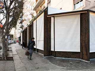 Pavillon Alba, Maria Eliana Madonia Architetto Maria Eliana Madonia Architetto Commercial spaces