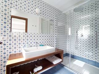 HOTEL VILLA VIGNOLA - VASTO (CH), CERAMICHE MUSA CERAMICHE MUSA 地中海スタイルの お風呂・バスルーム 陶器