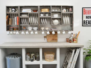 Modular Storage , The Plate Rack The Plate Rack Industrial style kitchen