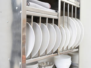 Middle Plate Rack, The Plate Rack The Plate Rack Industrial style kitchen
