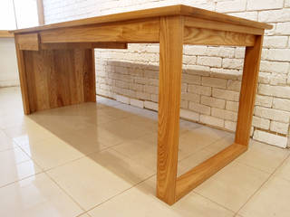 Ash family table, Design-namu Design-namu Country style dining room