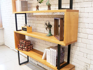 Line bookchest , Design-namu Design-namu Nowoczesny salon