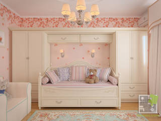 Детская для девочки, Елена Марченко (Киев) Елена Марченко (Киев) Classic style nursery/kids room