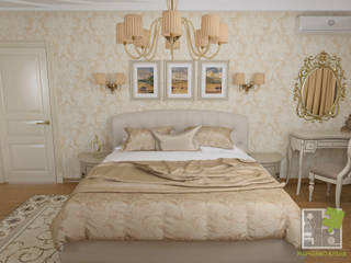 Спальня, Елена Марченко (Киев) Елена Марченко (Киев) Classic style bedroom