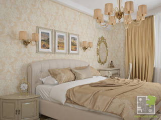 Спальня, Елена Марченко (Киев) Елена Марченко (Киев) Classic style bedroom