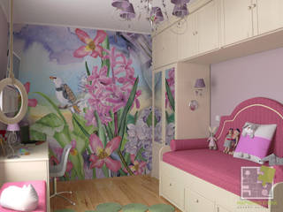 Детская для девочки, Елена Марченко (Киев) Елена Марченко (Киев) Nursery/kid’s room